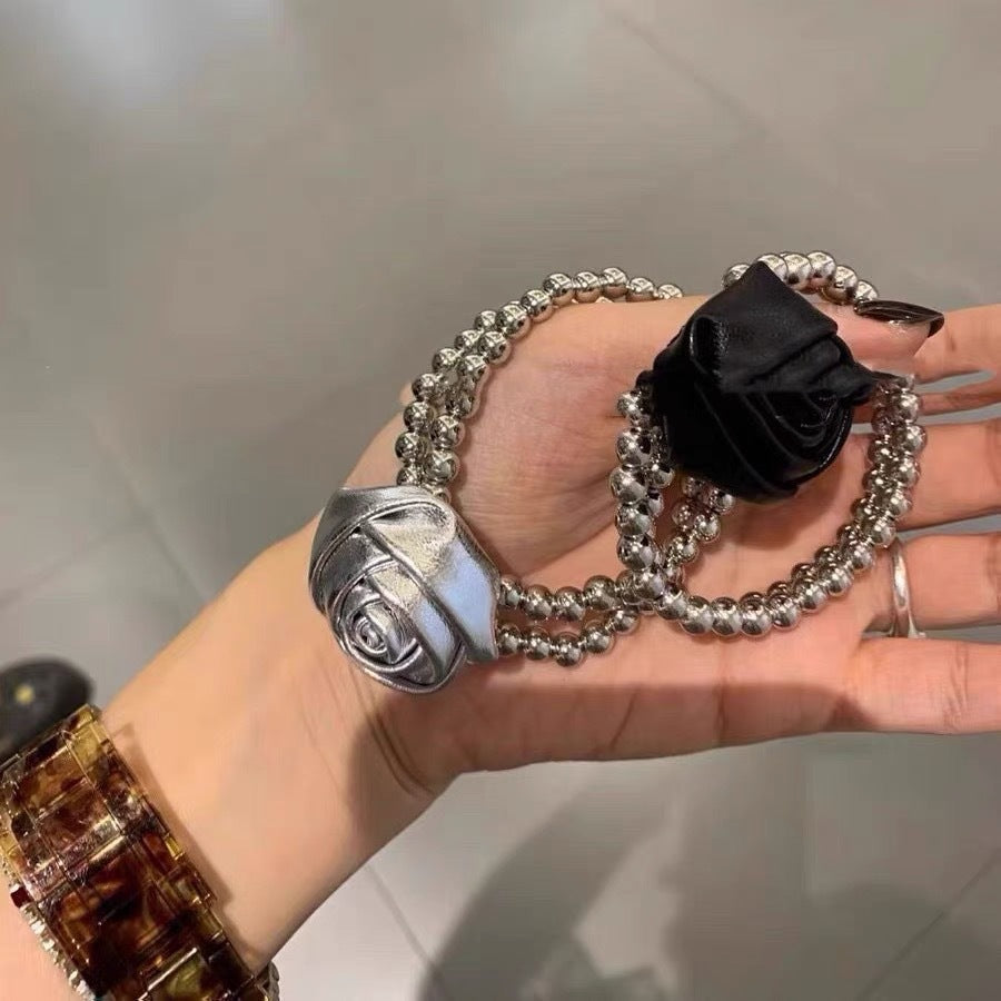 Vintage Style Classic Style Women's Rose Pu Leather Hair Tie