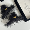 funny artistic solid color plastic resin hair claws