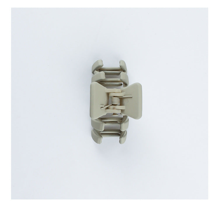 simple style solid color arylic stoving varnish hair claws 1 piece