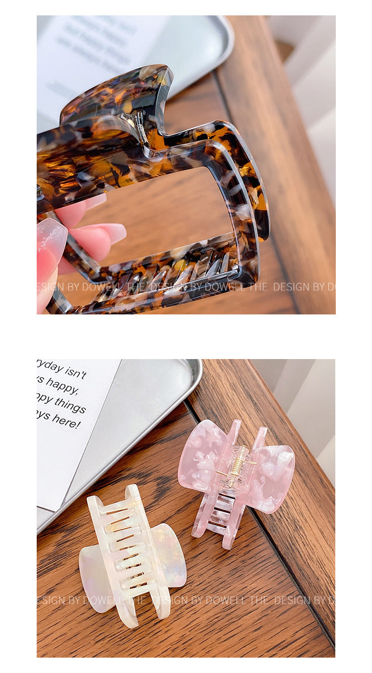 Women's Simple Style Geometric Acetic acid sheets Hair Claws