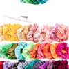 simple style solid color cloth hair tie