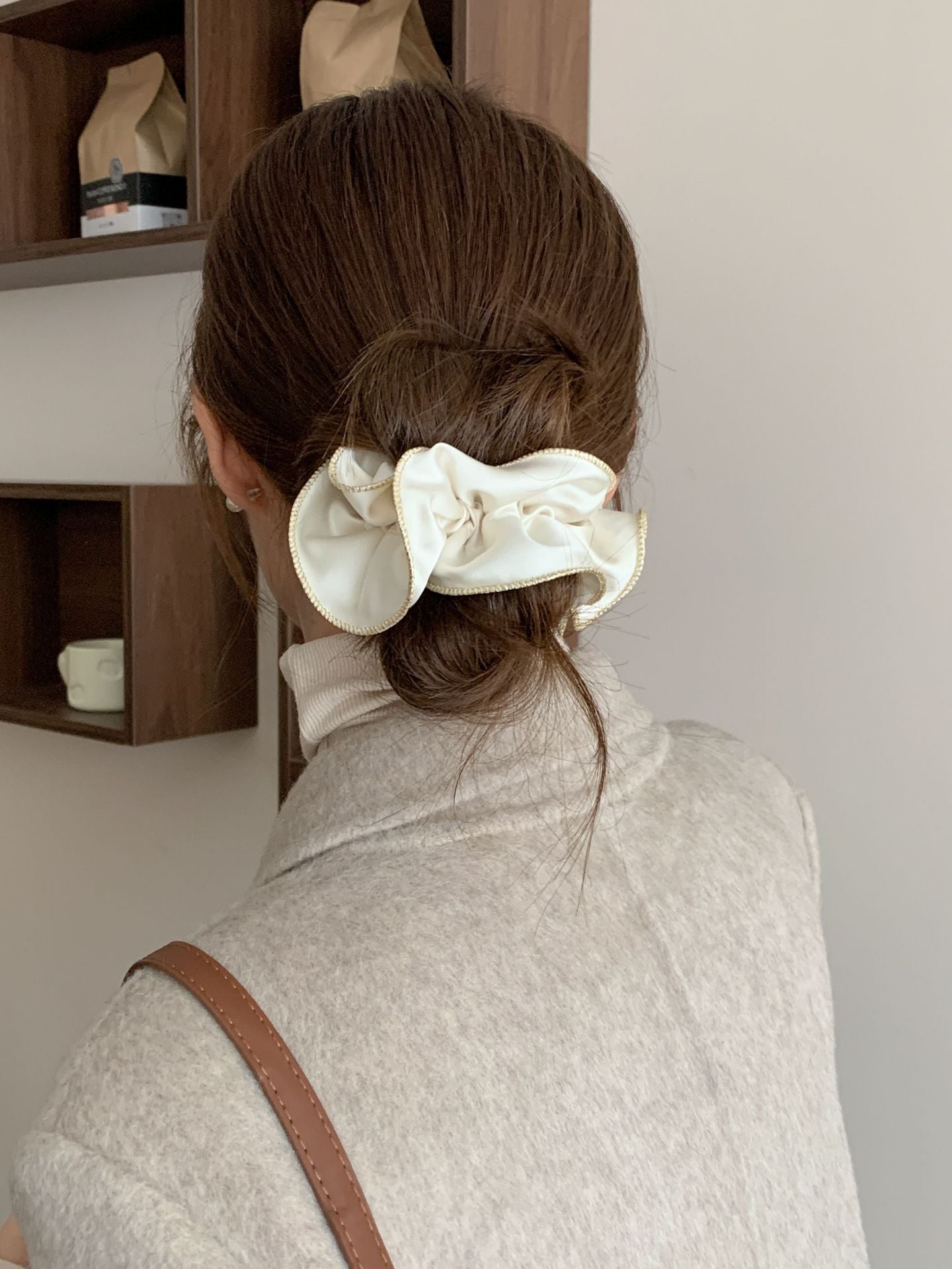 Women's Casual Solid Color Cloth Hair Tie