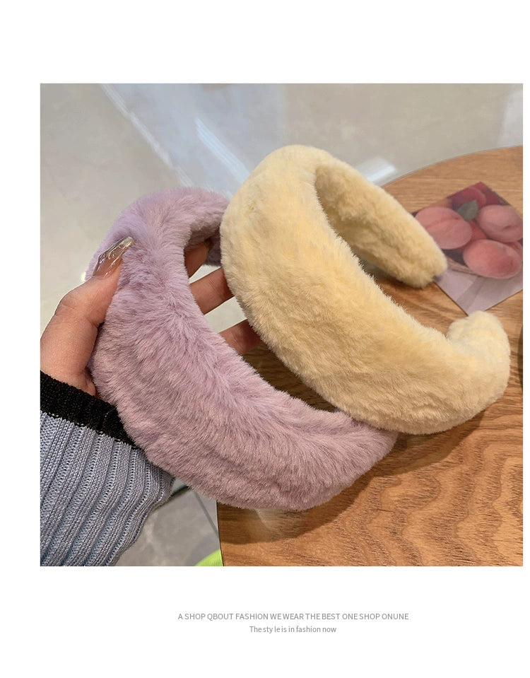 Women's Simple Style Classic Style Solid Color Cloth Hair Band