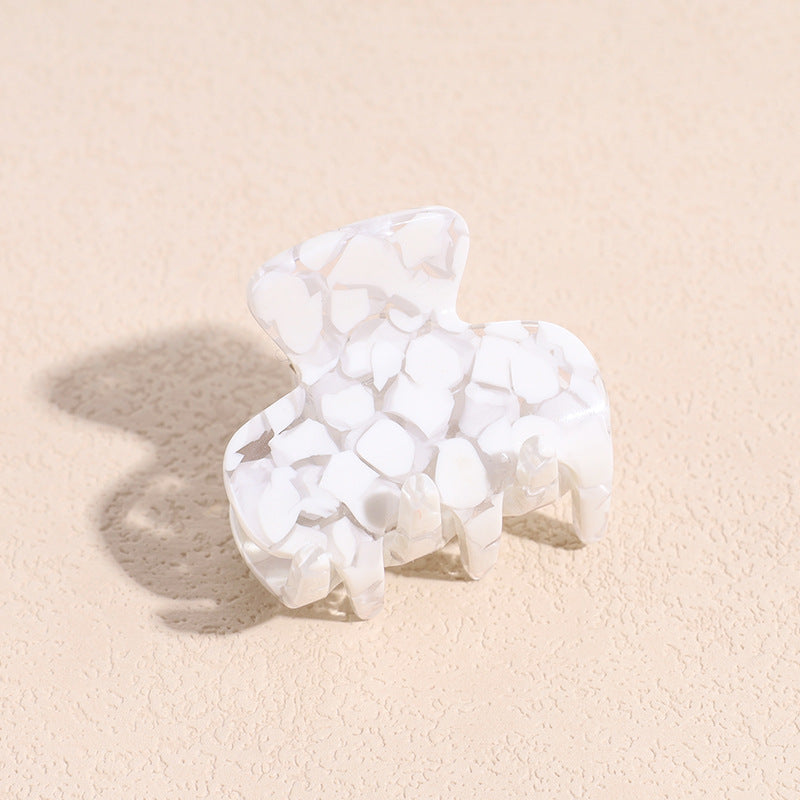 fashion marble acetic acid sheets handmade hair claws 1 piece