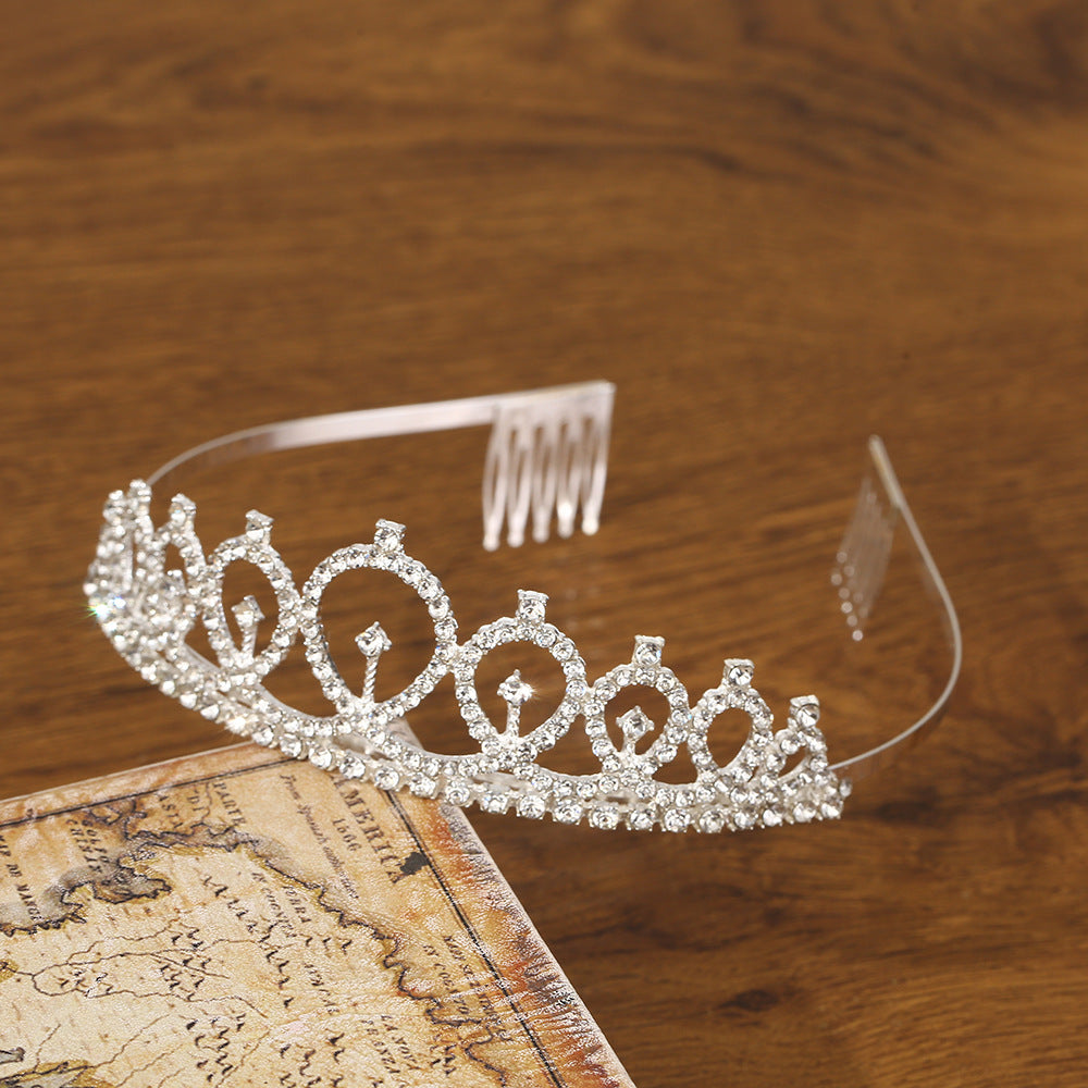 Women's Elegant Lady Streetwear Crown Alloy Plating Inlay Rhinestones Crown