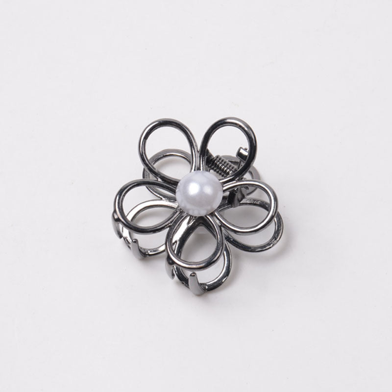 Women's Elegant Flower Alloy Plating Hair Claws
