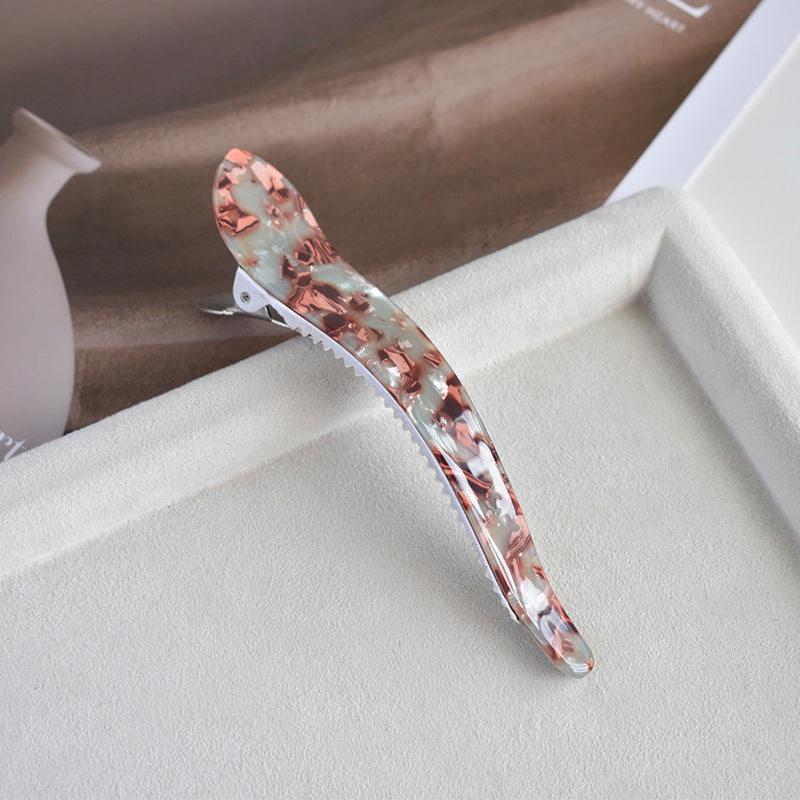 Women's Simple Style Classic Style Color Block Acetic acid sheets Handmade Hair Clip