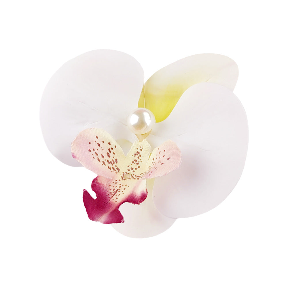 Women's Elegant Streetwear Floral Plastic Resin Hair Clip