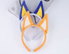 Women's Cartoon Style Solid Color Cloth Hair Band