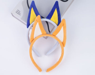 Women's Cartoon Style Solid Color Cloth Hair Band