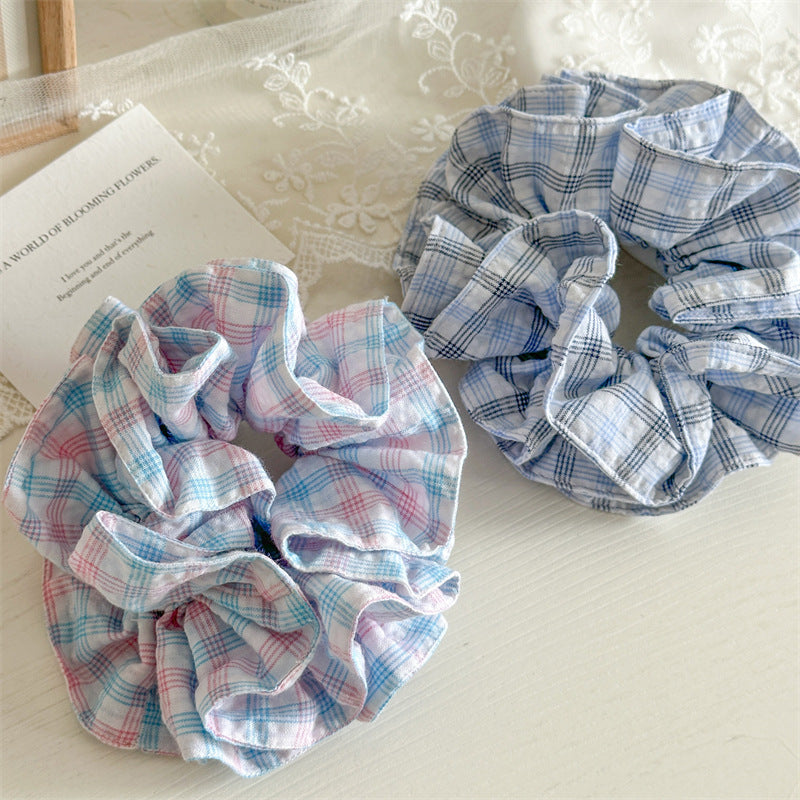 Women's Simple Style Classic Style Color Block Cloth Handmade Hair Tie