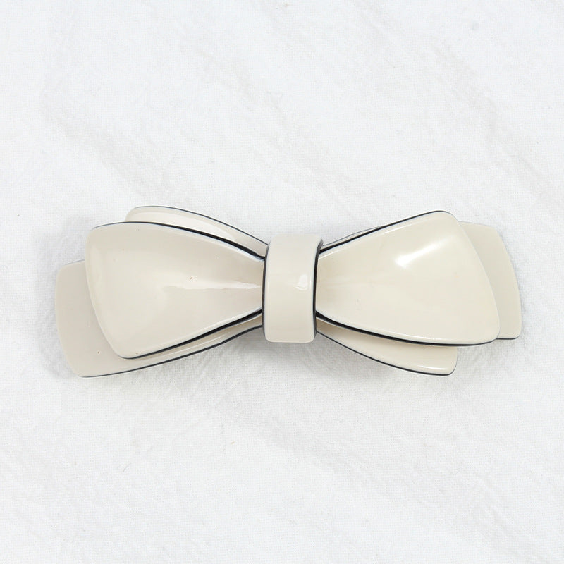 Women's Princess Sweet Bow Knot Arylic Hair Clip