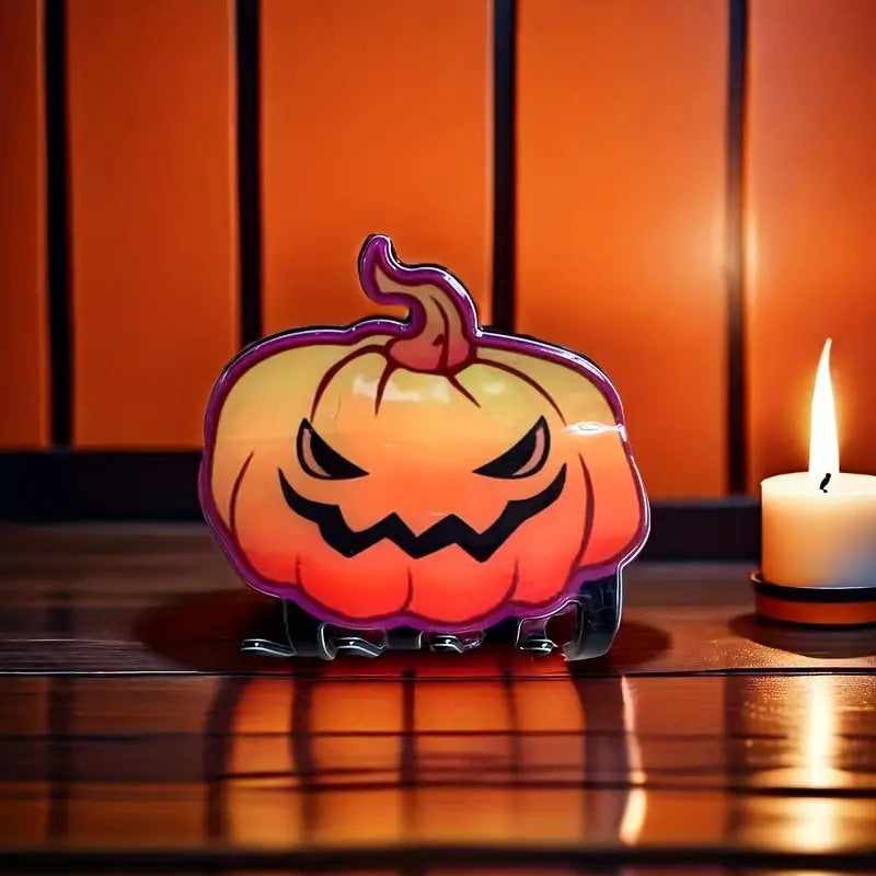 Halloween Hip-Hop Retro Funny Pumpkin PVC Holiday Daily