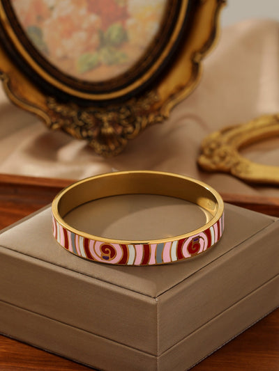 Bohemian Geometric 306 Stainless Steel Bangle In Bulk