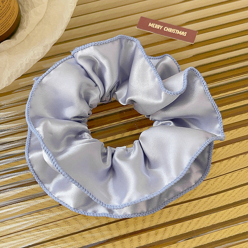 Women's Casual Simple Style Solid Color satin Hair Tie