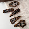 Women's Simple Style Classic Style Color Block Plastic Resin Hair Clip