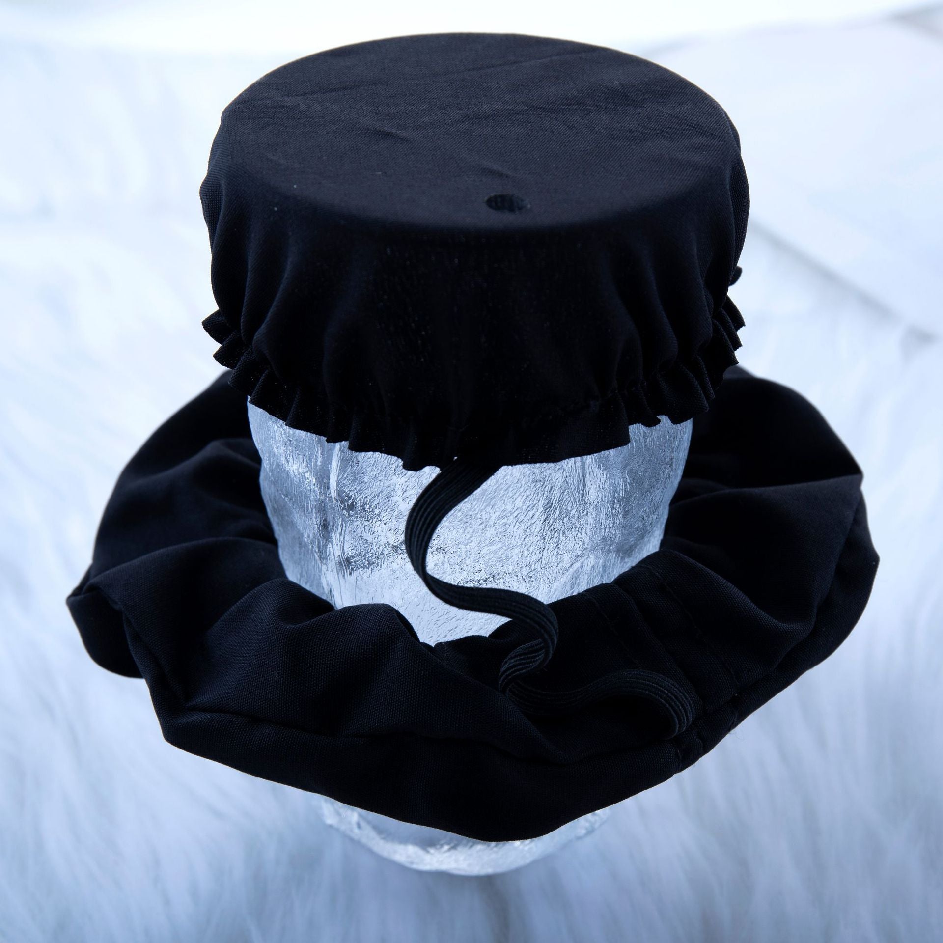 Unisex Exaggerated Solid Color Cloth Hair Tie