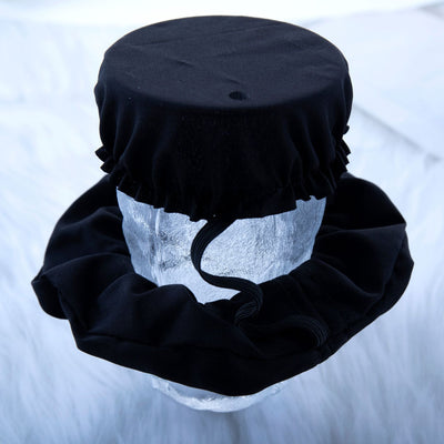 Unisex Exaggerated Solid Color Cloth Hair Tie