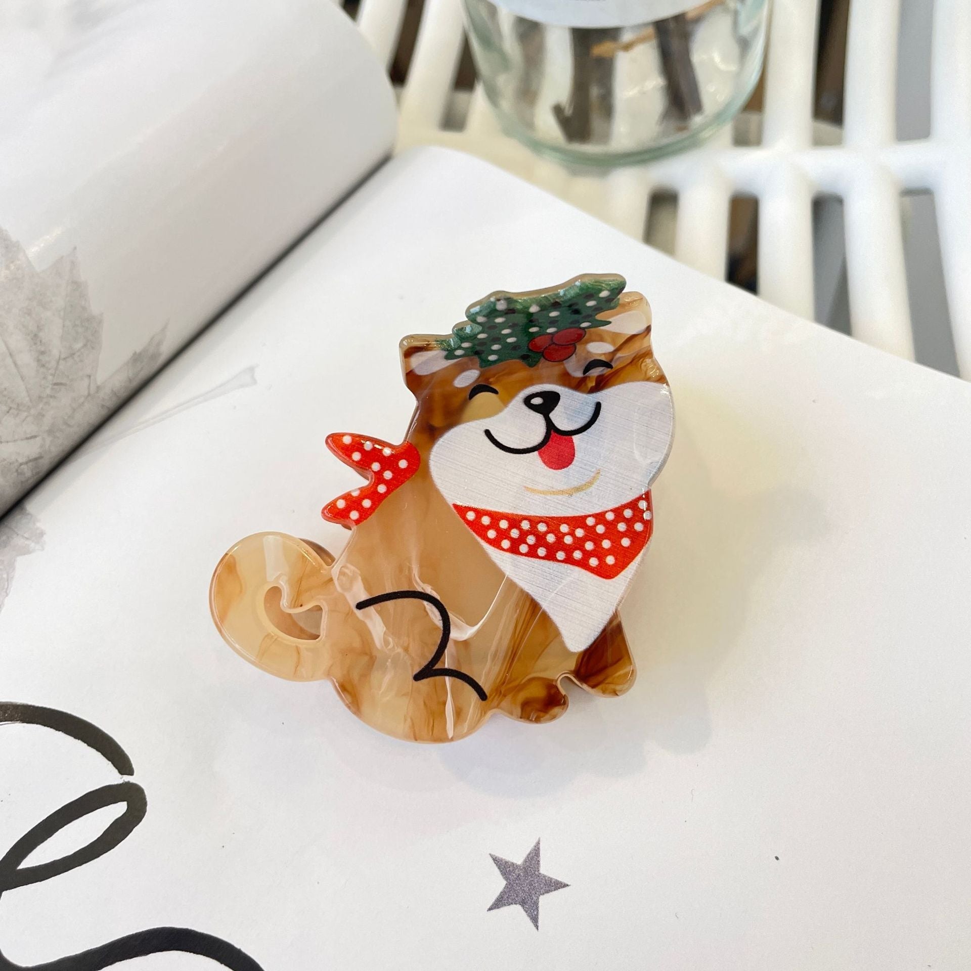 Women's Cartoon Style Animal Arylic Hair Claws