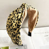 women's ig style retro leopard cloth hair band