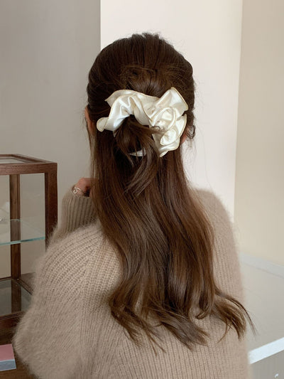 Women's Casual Solid Color Cloth Hair Tie