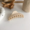 new milk tea coffee color clip elegant temperament hairpin simple hair accessories