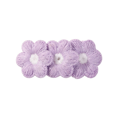 Kid'S Pastoral Flower Cloth Hair Clip