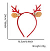 Christmas Cartoon Style Cute Women's Antlers Plastic Hair Band