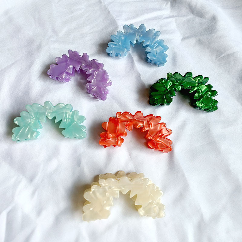 Women's Casual Simple Style Streetwear Solid Color Acetic acid sheets Hair Claws