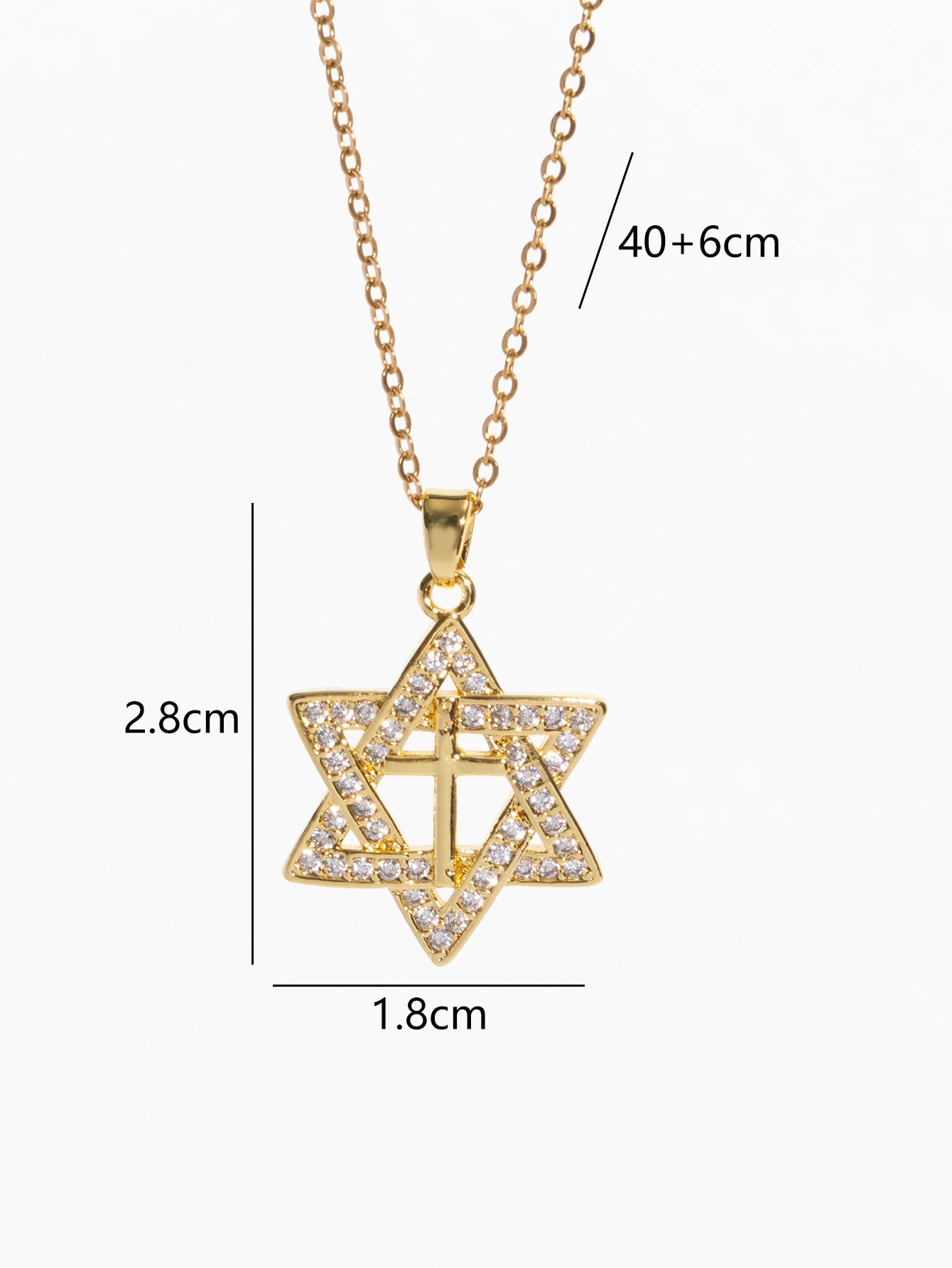 Copper Plating Heart Shape Pendant Necklace