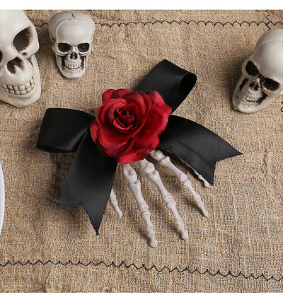 Halloween Simple Style Women's Bow Knot Plastic Hair Clip