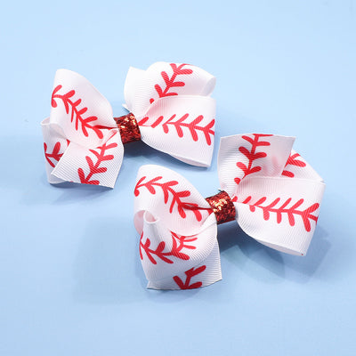 Kid'S Sweet Bow Knot Cloth Bowknot Hair Clip