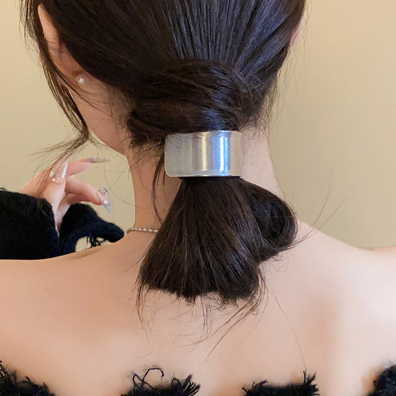 Women's IG Style Simple Style Solid Color Alloy Hair Tie