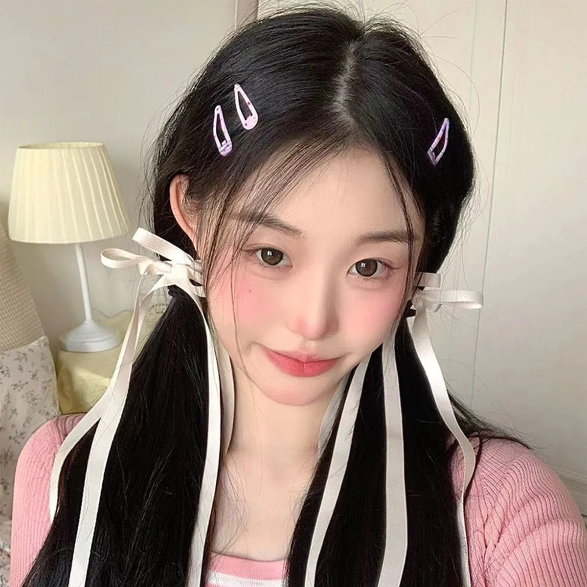 Women's Sweet Simple Style Bow Knot Cloth Bowknot Hair Clip