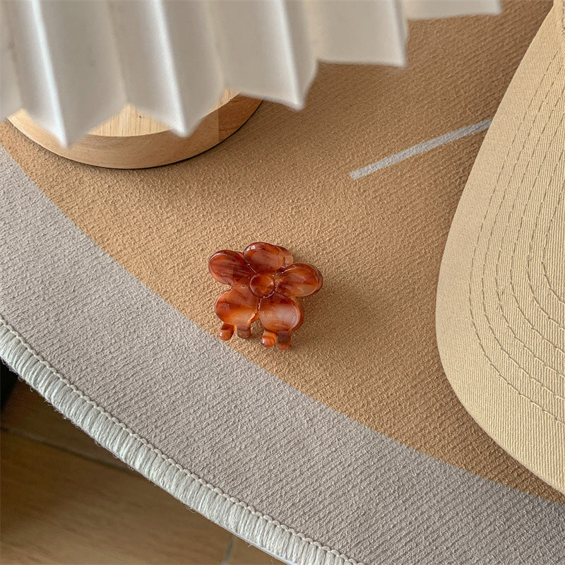 Women's Sweet Simple Style Flower Acetic acid sheets Hair Claws