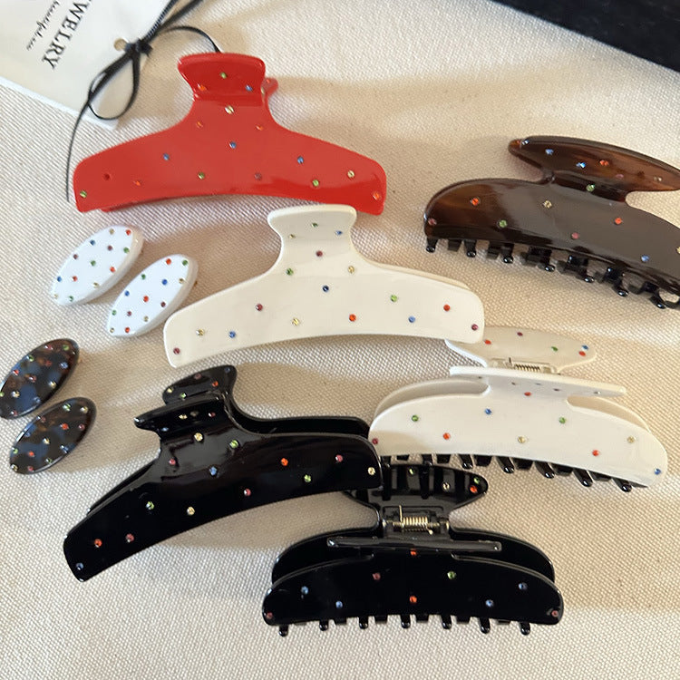 Women's Simple Style Geometric Acetic acid sheets Hair Claws