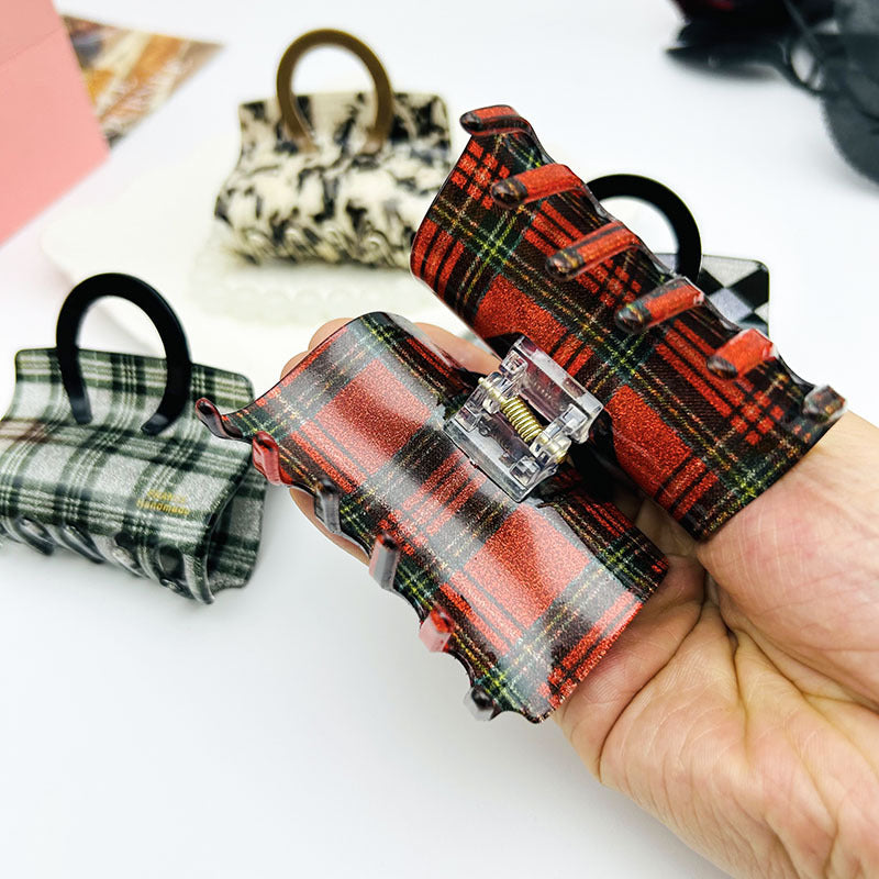 Women's Elegant Bag Acetic acid sheets Hair Claws