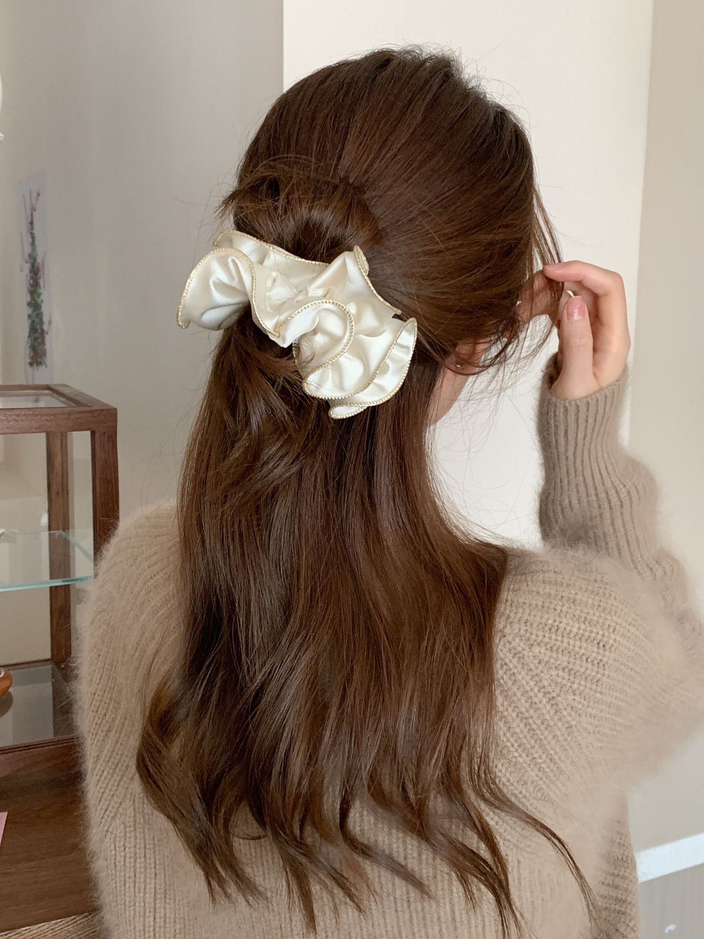 Women's Casual Solid Color Cloth Hair Tie