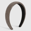 fashion solid color rhinestone handmade hair band 1 piece