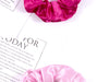 simple style solid color cloth hair tie