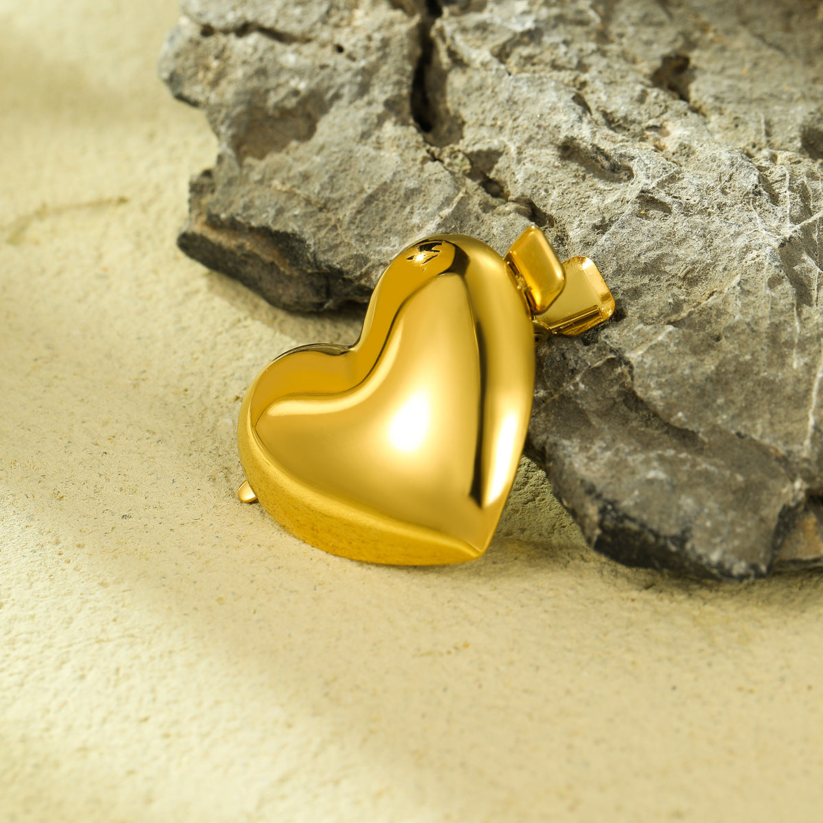 Women's Lady Starfish Heart Shape 304 Stainless Steel Plating Hair Clip