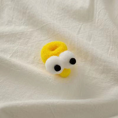 women's cute cartoon cloth hair tie