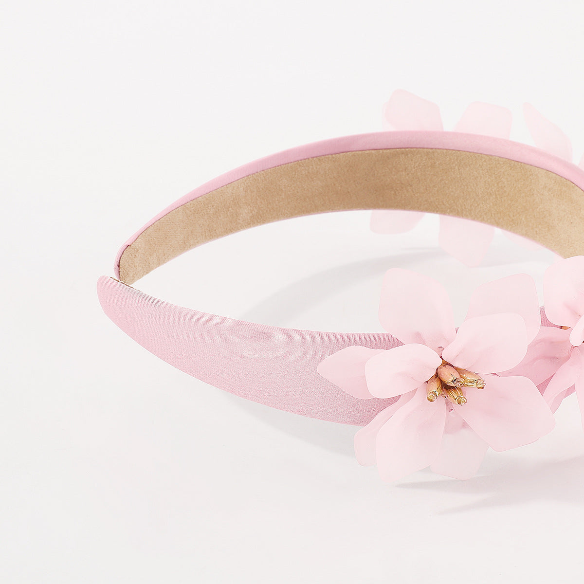 f5594 europe and america cross border fashion design three-dimensional resin flower headband temperament artificial flower headband hair accessories female