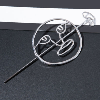 Women's Casual Simple Style Geometric Metal Hairpin