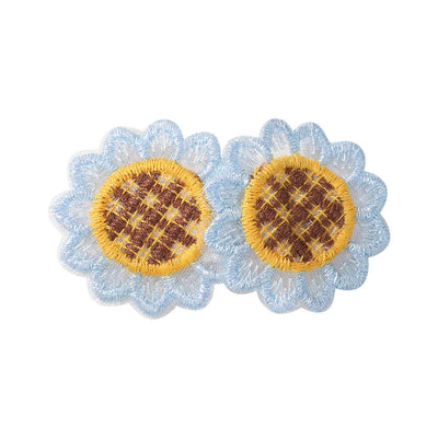 Kid'S Cute Pastoral Sunflower Flower Hair Clip