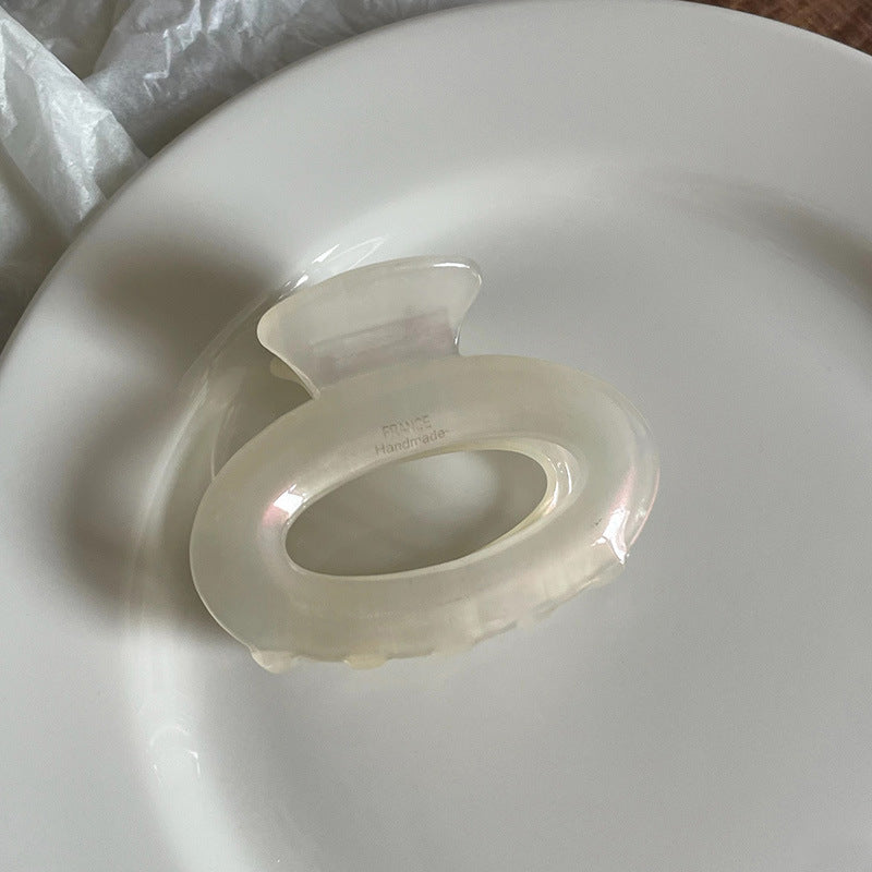 Women's Simple Style Solid Color Acetic Acid Hair Claws