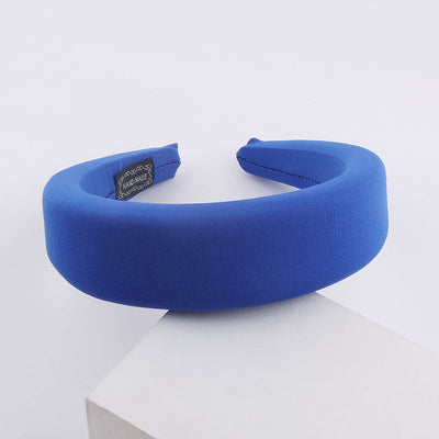 fashion multicolor milk silk sponge headband