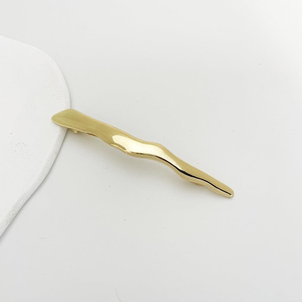 Women's Simple Style Geometric Alloy Plating Hair Clip