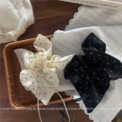 Women's IG Style Korean Style Polka Dots Cloth Hair Tie