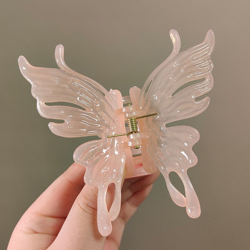Women's IG Style Korean Style Butterfly Arylic Plating Hair Clip Hair Claws
